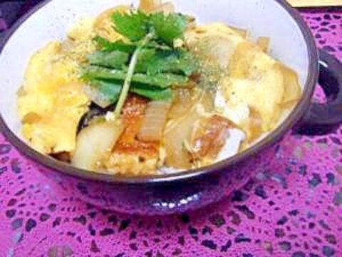 フライパンひとつ♪かんたんうな玉丼